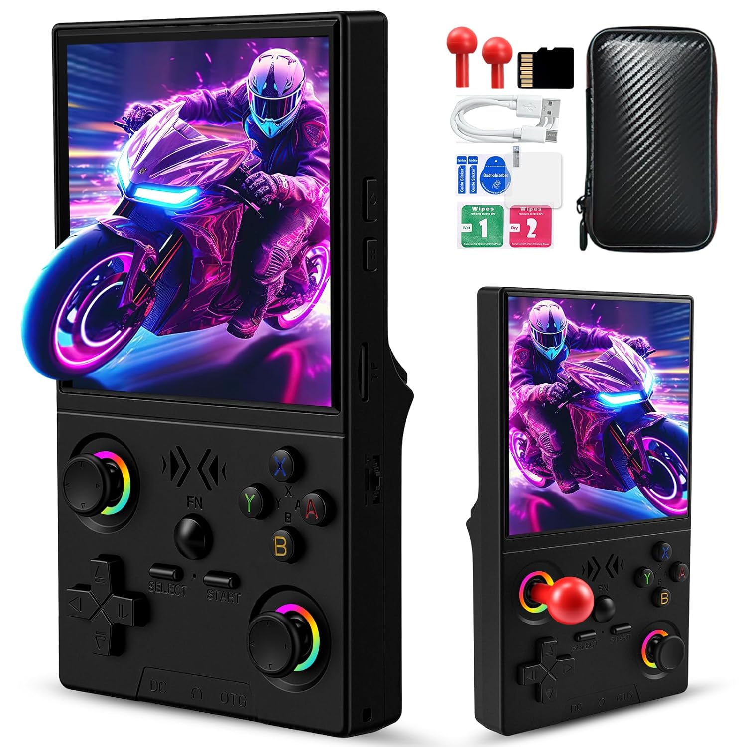Retro Gaming Joystick - FLLBW XF40V เรโทรคอนโซลเกมพกพาหน้าจอ HD IPS ขนาด