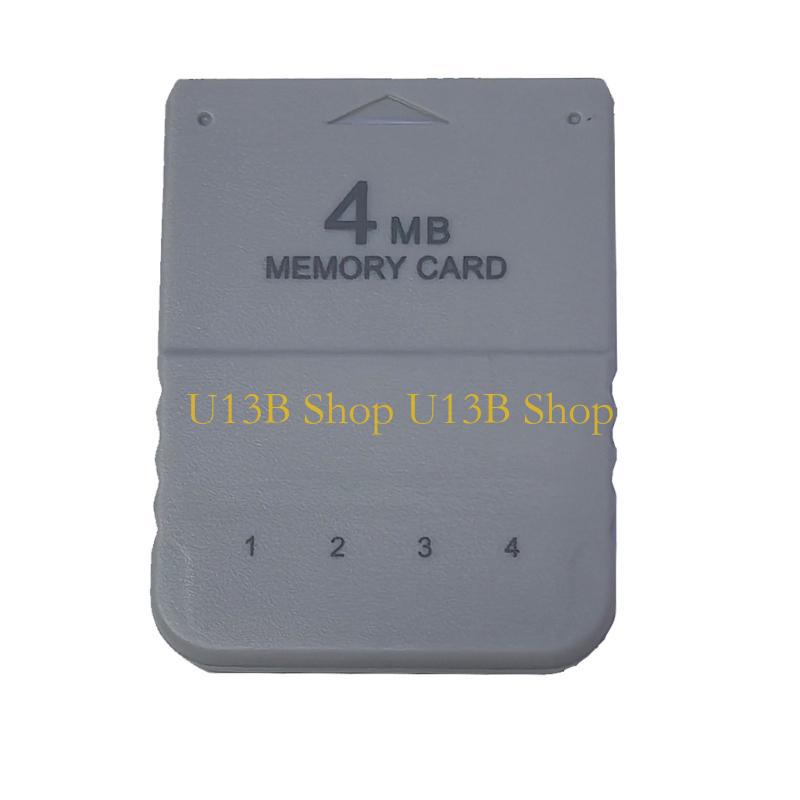 Memory Card Ps1 - U13B การ์ดหน่วยความจำ 4MB ประสิทธิภาพสูง 4Mega สำหรับการ์ดหน่วยความจำ