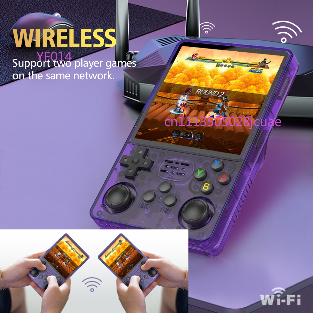 Retro Gaming Handhelds - เครื่องเล่นเกมพกพา R36Plus โอเพ่นซอร์ส หน้าจอ IPS HD