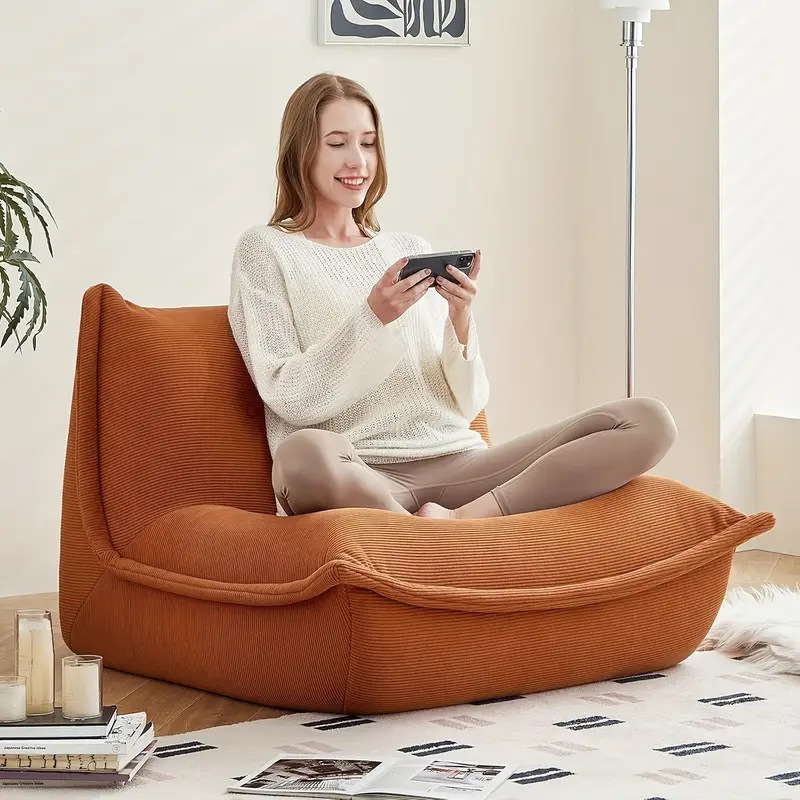 Retro Gaming Lounge - โซฟาพับได้แบบเดี่ยว สไตล์เรโทร สำหรับห้องนั่งเล่น อ่านหนังสือ เล่นเกม ดูหนัง