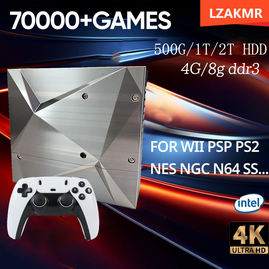 Retro Gaming For Windows - เครื่องเล่นเกมย้อนยุค P88 พร้อมฮาร์ดดิสก์ 2TB เกมส์มากกว่า 70000