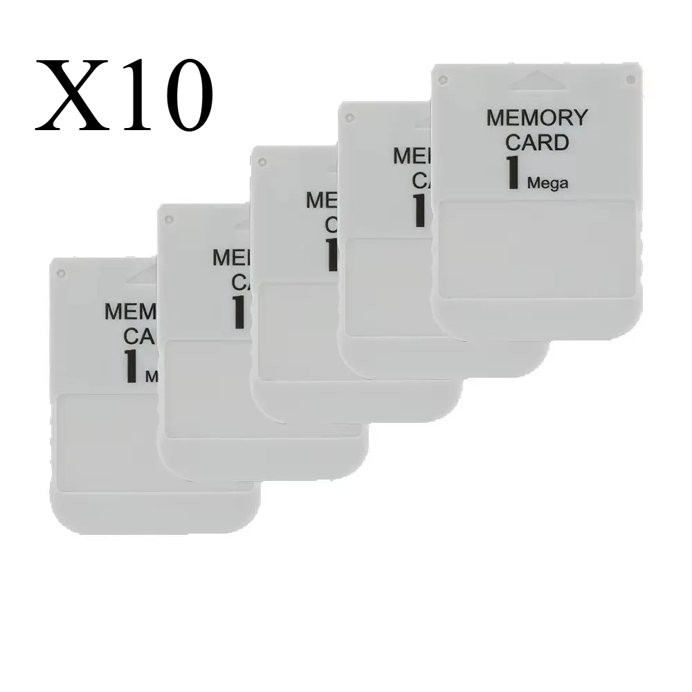 Memory Card Ps1 - 10x สำหรับการ์ดหน่วยความจำ PS1 PS1 PS One