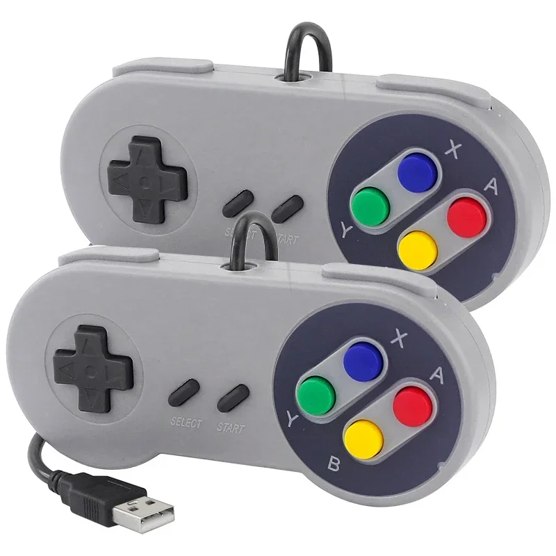 Raspberry Pi Retropie - USB Gamepad Retro Gaming จอยสติ๊กคอนโทรลเลอร์แบบมีสายสําหรับ Linux