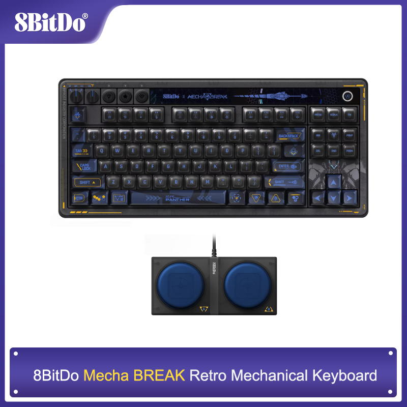 Retro Gaming For Windows - 8BitDo Retro 87 Mechanical Keyboard -