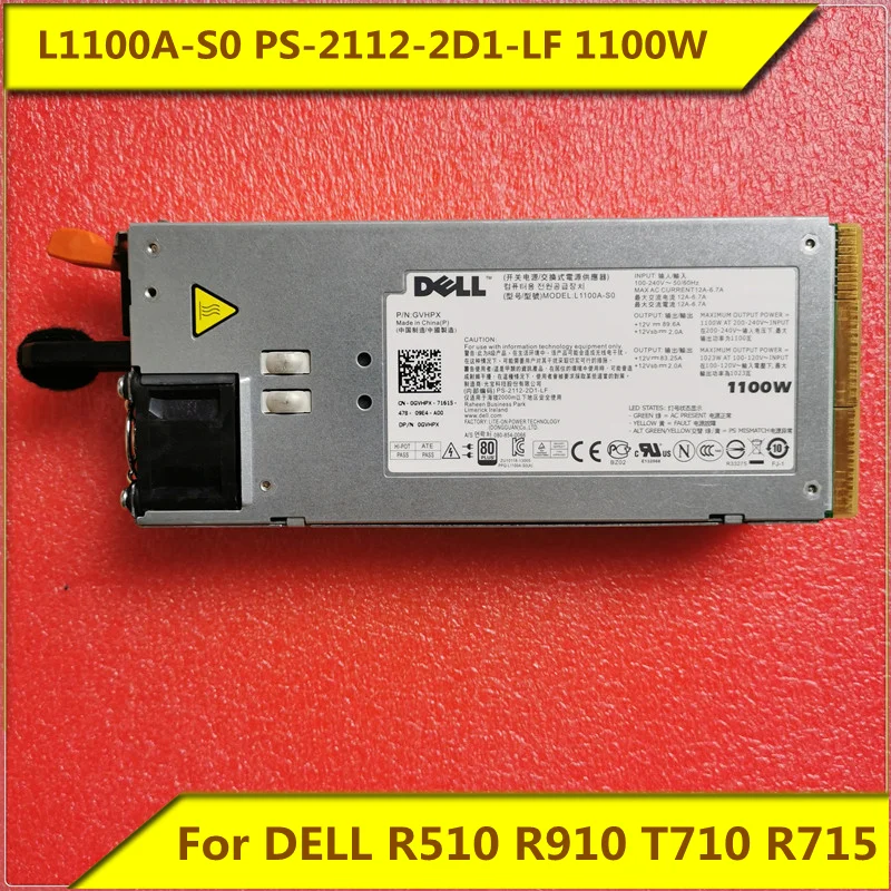 Memory Card Ps1 - L1100A-S0 PS-2112-2D1-LF 1100W 12V -89Aแหล่งจ่ายไฟ 0TCVRR