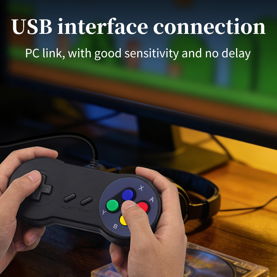 1-2 ชิ้นคอนโทรลเลอร์ USB SNES  - Raspberry Pi Retropie บทวิจารณ์และราคา