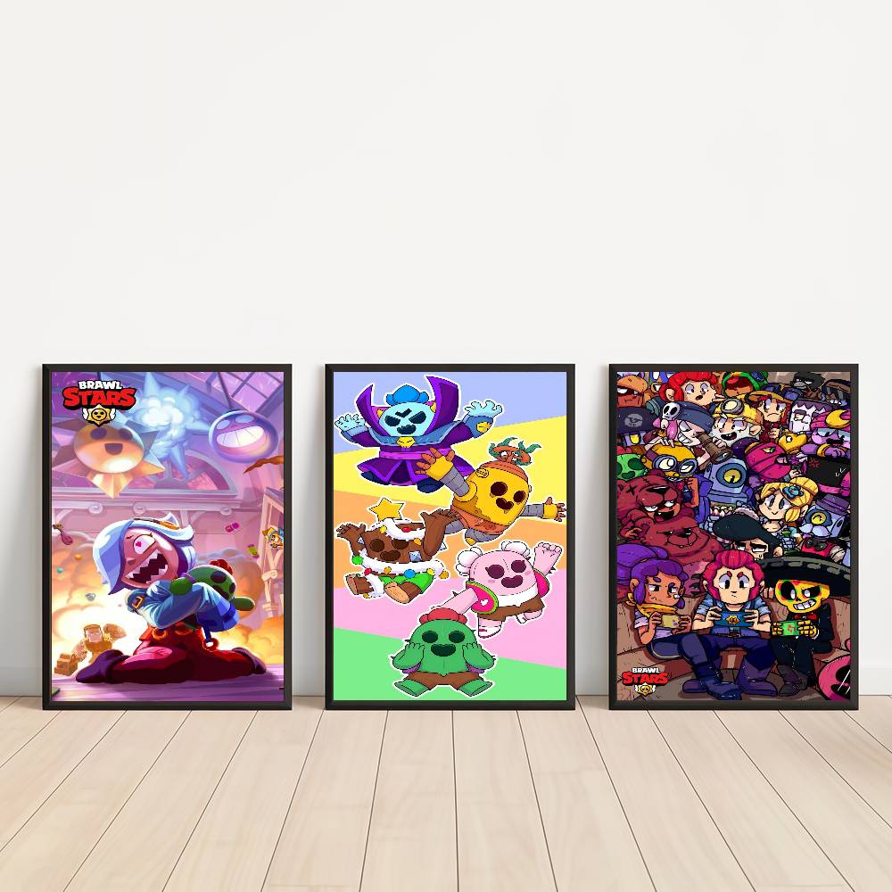 อะนิเมะเกม Brawl Stars ภาพยนตร - Retro Gaming Art บทวิจารณ์และราคา