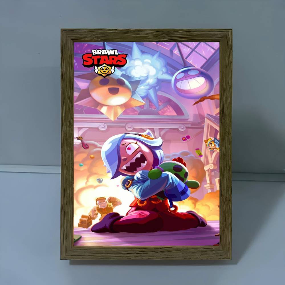 อะนิเมะเกม Brawl Stars ภาพยนตร - Retro Gaming Art บทวิจารณ์และราคา