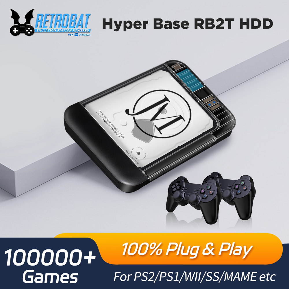 Retrobat 2T HDD เกมภายนอกแบบพก - Retro Gaming Joystick บทวิจารณ์และราคา