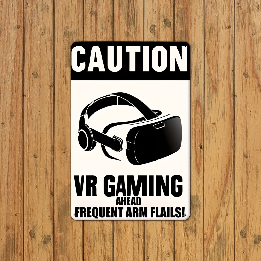 ป้ายโลหะเตือนความปลอดภัยสำหรับ - Retro Gaming In Vr บทวิจารณ์และราคา