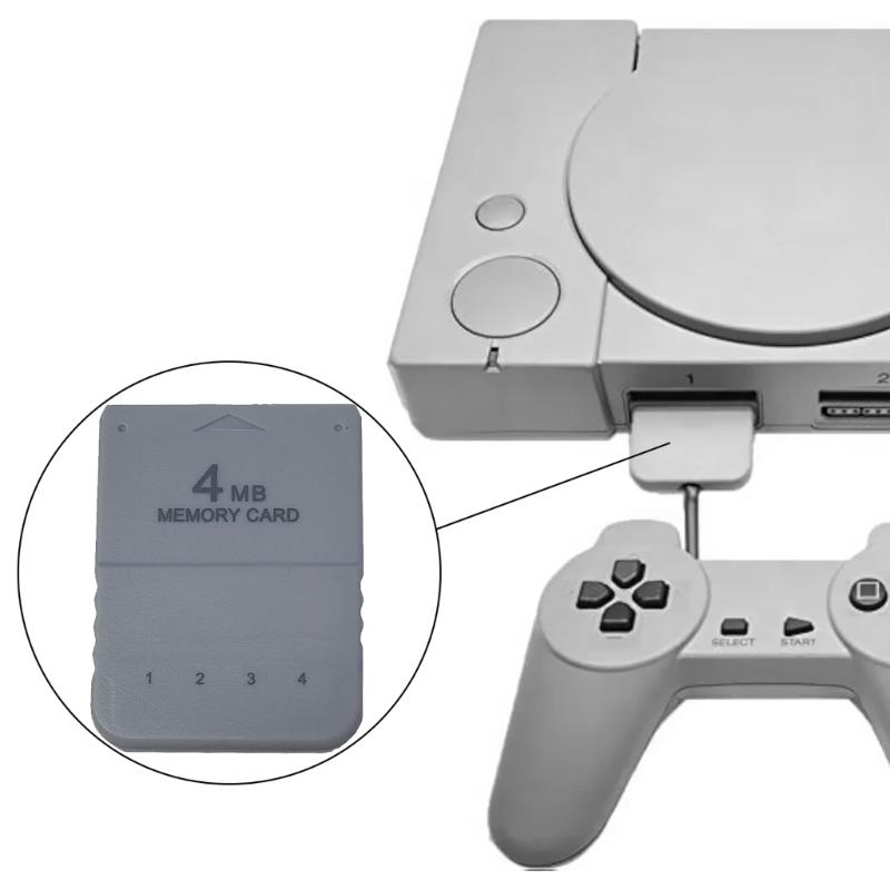 การ์ดหน่วยความจำ 4MB น้ำหนักเบ - Memory Card Ps1 บทวิจารณ์และราคา