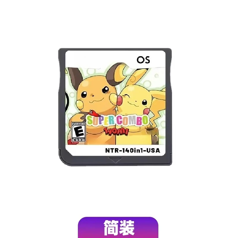 ตลับเกมวิดีโอ NDS โปเกมอน 140- - Retro Gaming Gif บทวิจารณ์และราคา