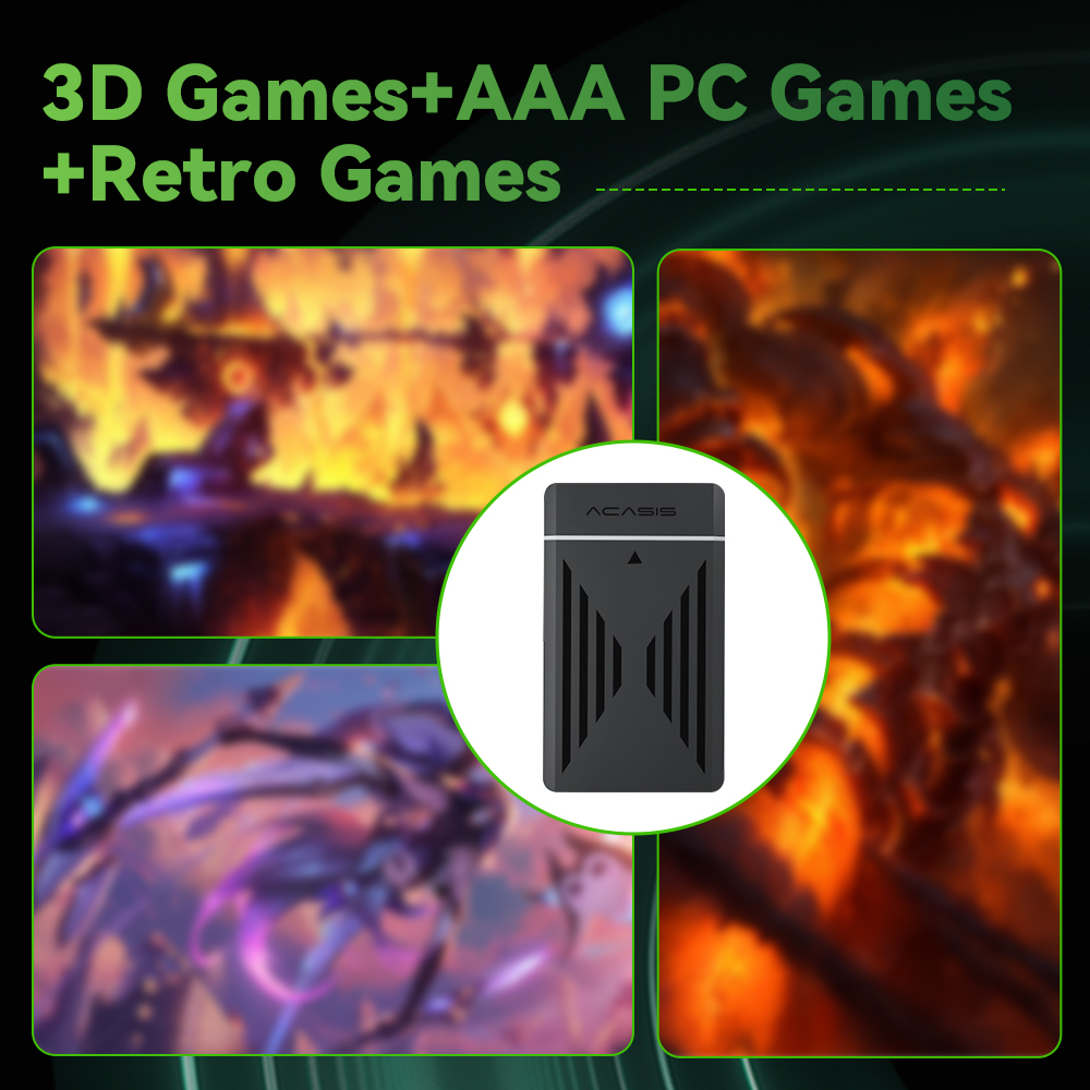 คอนโซลเกมพกพา HDD 3TB พร้อมเกม - Retro Gaming For Windows บทวิจารณ์และราคา
