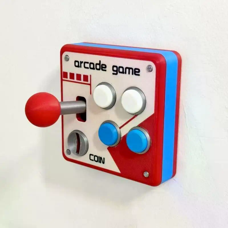 แผงสวิตช์ไฟติดผนังรูปจอยสติ๊กเ - Retro Gaming Joystick บทวิจารณ์และราคา