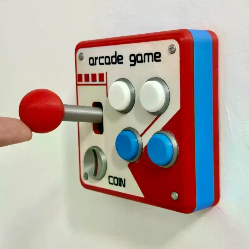 แผงสวิตช์ไฟติดผนังรูปจอยสติ๊กเ - Retro Gaming Joystick บทวิจารณ์และราคา
