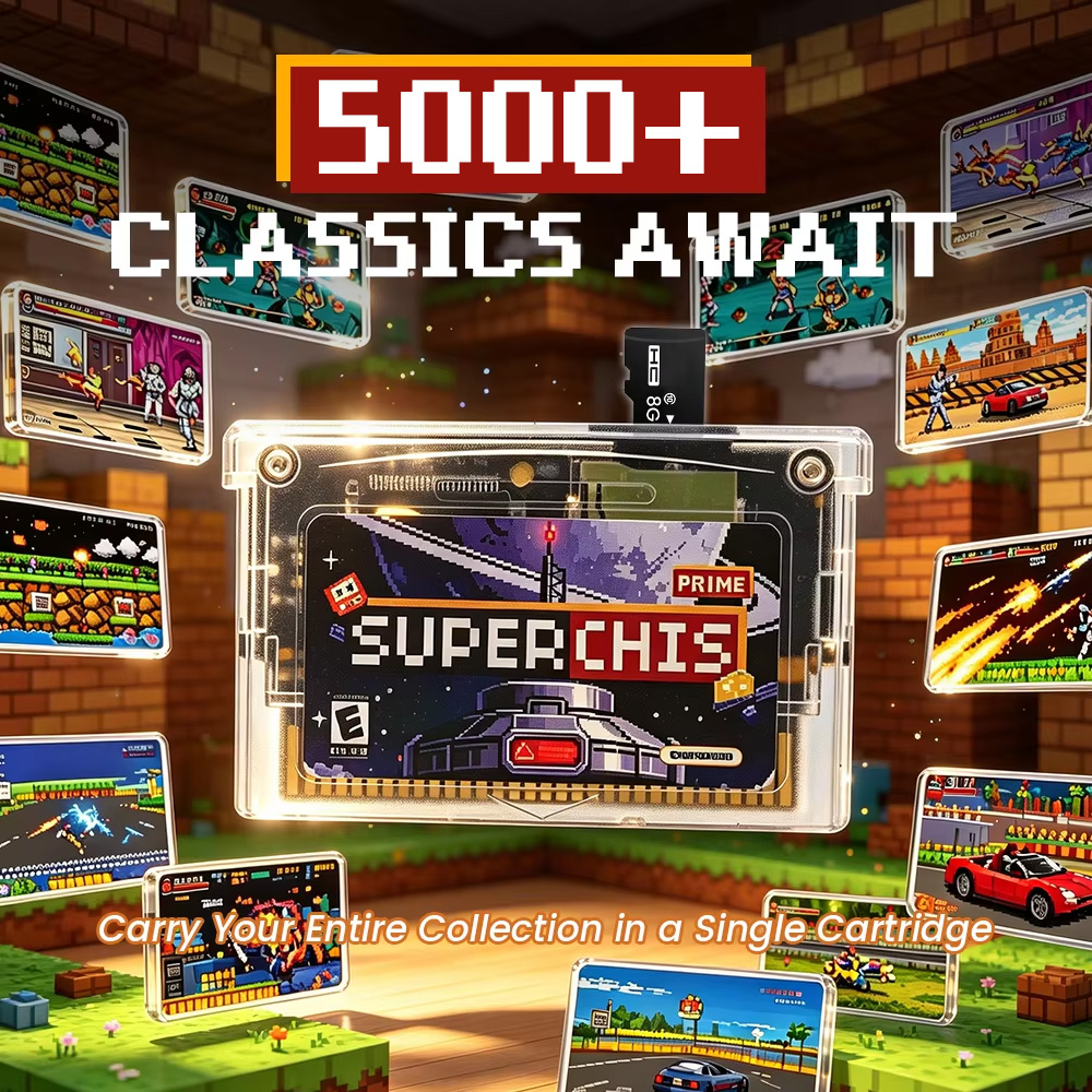 ตลับเกม Retro Superchis Flash  - Retro Gaming Handhelds บทวิจารณ์และราคา