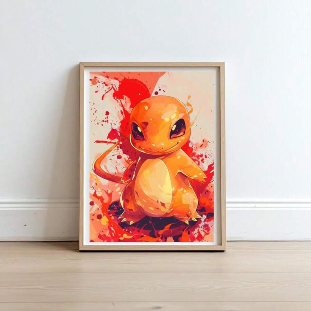 อะนิเมะโปเกมอน ปิกาจู ชาร์แมนเ - Retro Gaming Art บทวิจารณ์และราคา