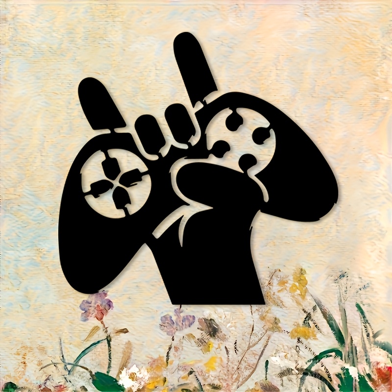 งานศิลปะติดผนังโลหะรูปคอนโทรลเ - Retro Gaming Art บทวิจารณ์และราคา