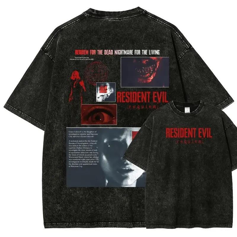 เสื้อยืดพิมพ์ลายเกม Resident E - Retro Gaming Aesthetic บทวิจารณ์และราคา