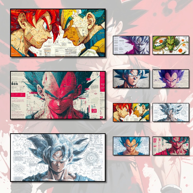 โปสเตอร์อนิเมะดราก้อนบอล ซุน โ - Retro Gaming Art บทวิจารณ์และราคา
