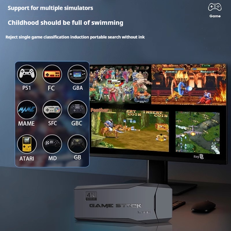 แท่งควบคุมวิดีโอเกมไร้สาย 2.4G - Retro Gaming Joystick บทวิจารณ์และราคา