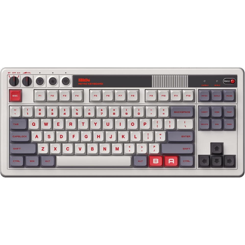 คีย์บอร์ดเกมมิ่งแบบ Retro Mech - Retro Gaming Uk บทวิจารณ์และราคา