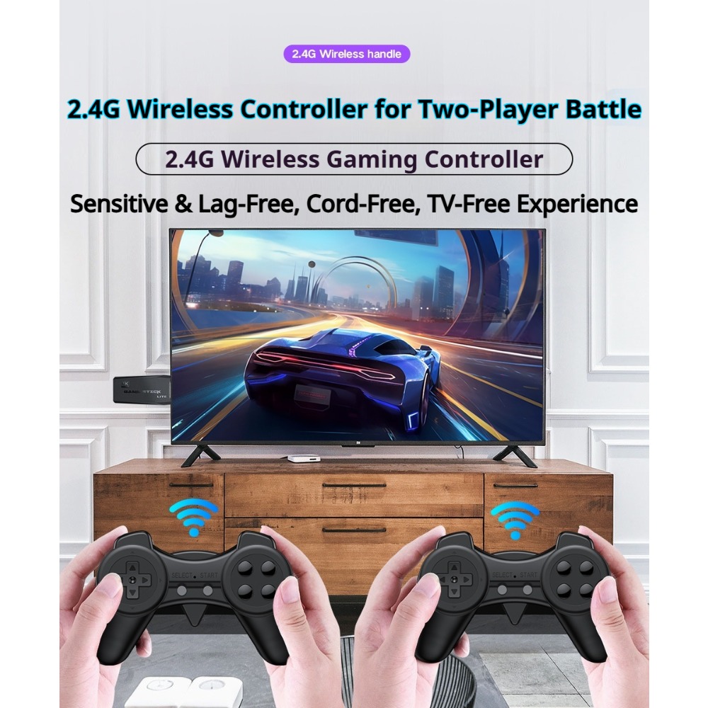 เครื่องเล่นเกมพกพา 4K Retro Ga - Retro Gaming Joystick บทวิจารณ์และราคา