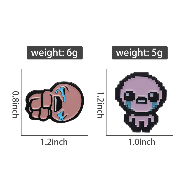 The Binding of Isaac Cry เข็มก - Retro Gaming Gif บทวิจารณ์และราคา