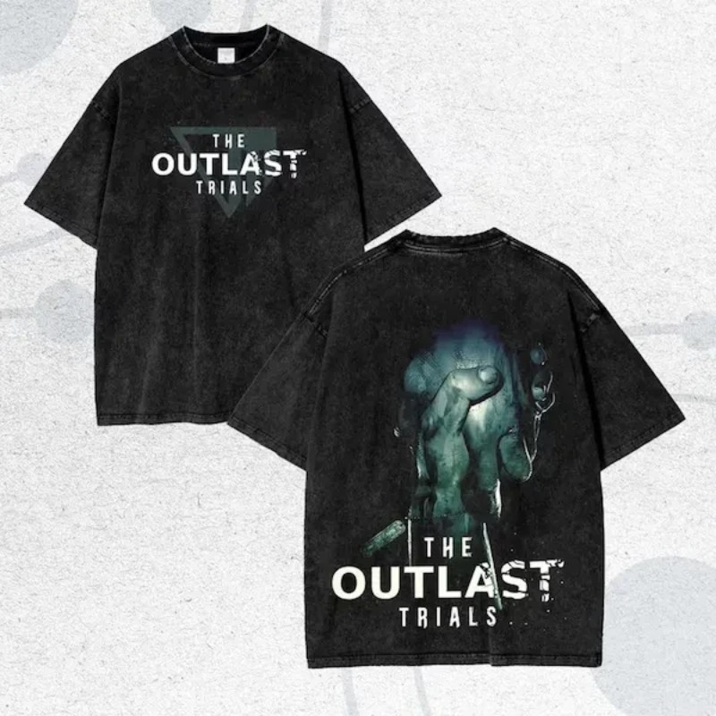 เสื้อยืดเกม Outlast Trials สไต - Retro Gaming Aesthetic บทวิจารณ์และราคา