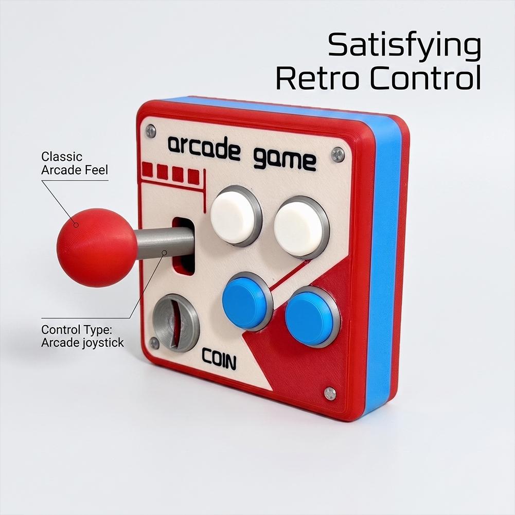 แผงสวิตช์อาร์เคดแบบเรโทรพิมพ์  - Retro Gaming Joystick บทวิจารณ์และราคา