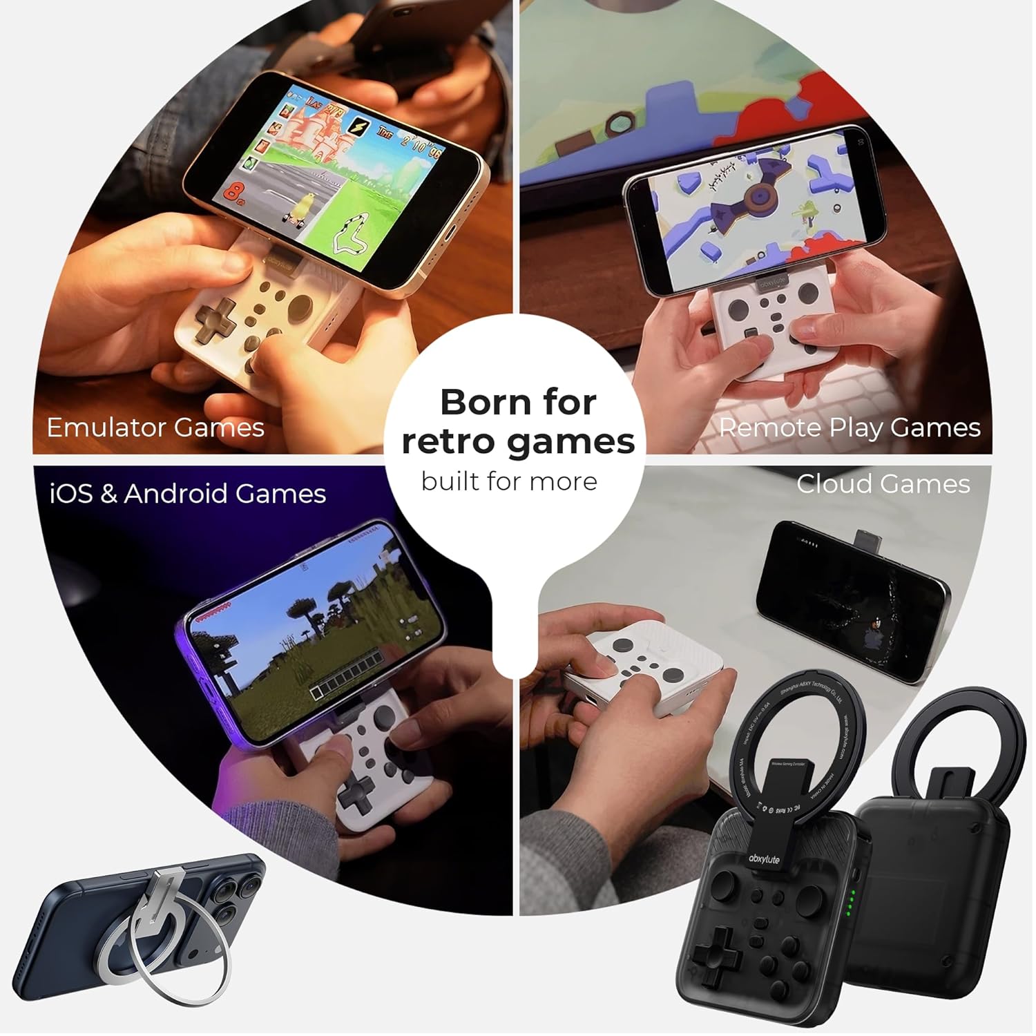 คอนโทรลเลอร์เกมมือถือแบบ Snap- - Retro Gaming On Android บทวิจารณ์และราคา