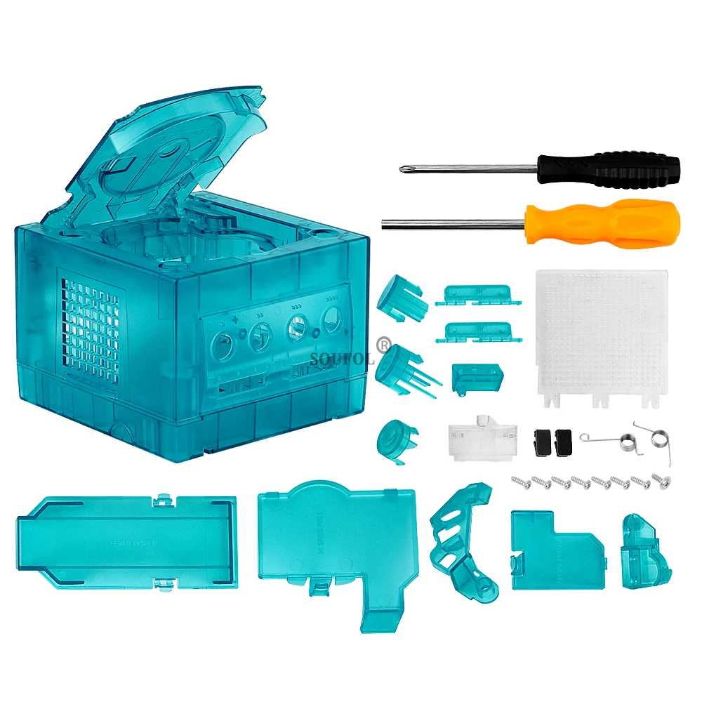 Ice Blue เปลี่ยนสําหรับ Gamecu - Retro Gaming Handhelds บทวิจารณ์และราคา