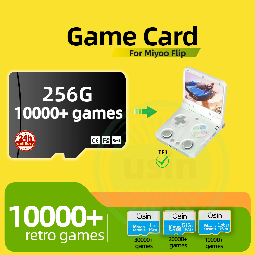 การ์ดเกมสําหรับ Miyoo Flip 300 - Memory Card Ps1 บทวิจารณ์และราคา