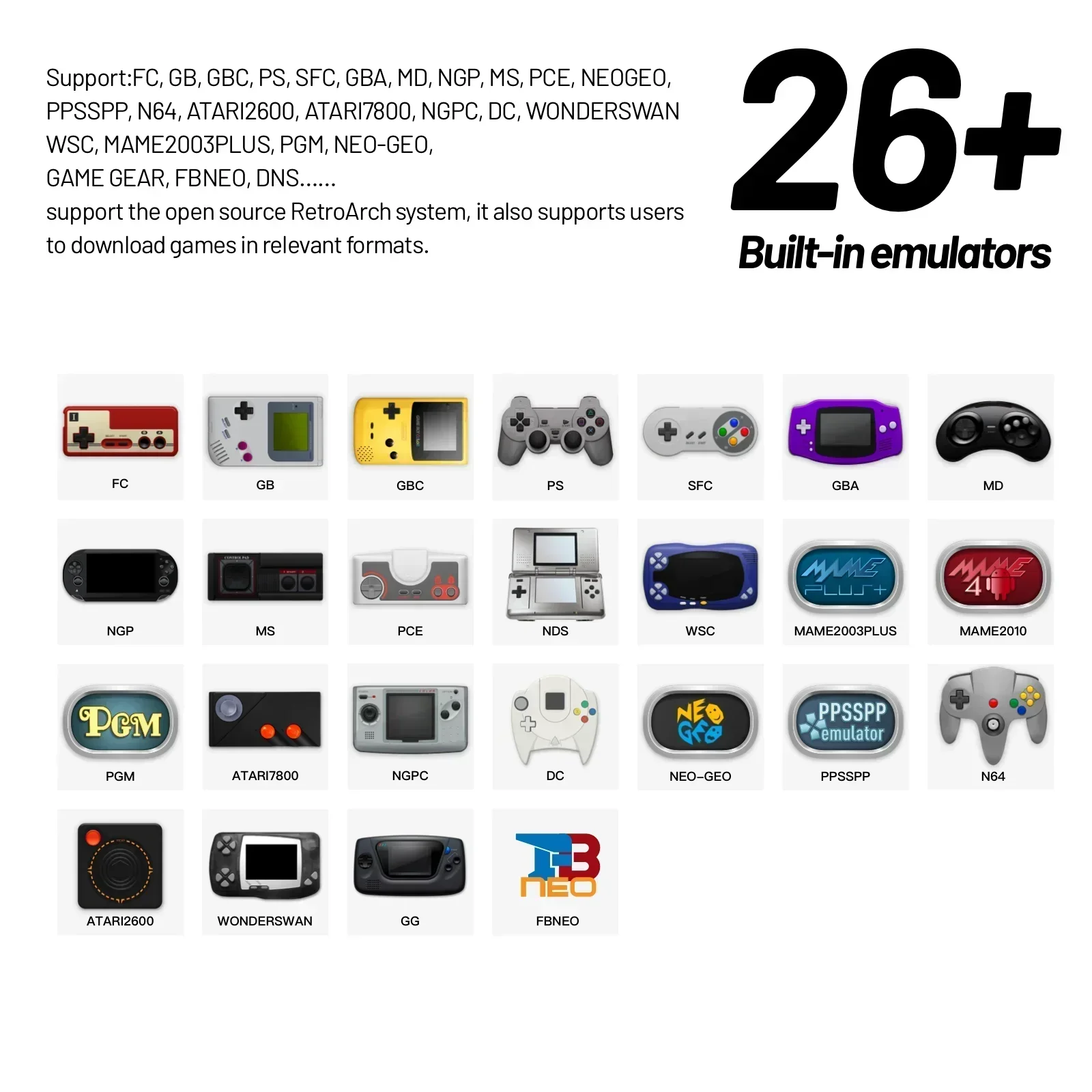 Trimui Smart Proคอนโซลเกมมือถื - Retro Gaming Joystick บทวิจารณ์และราคา