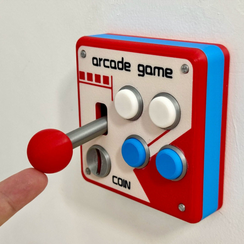 แผงครอบสวิตช์ไฟตกแต่งผนังลายจอ - Retro Gaming Joystick บทวิจารณ์และราคา