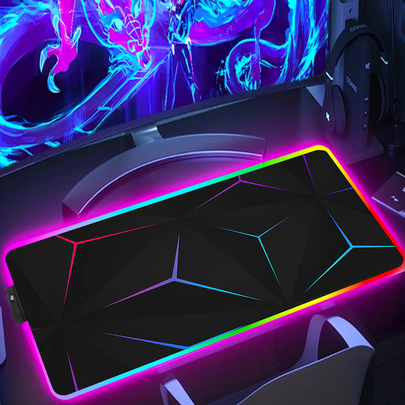 RGB ขยายหกเหลี่ยม Gaming Mouse - Retro Gaming Art บทวิจารณ์และราคา