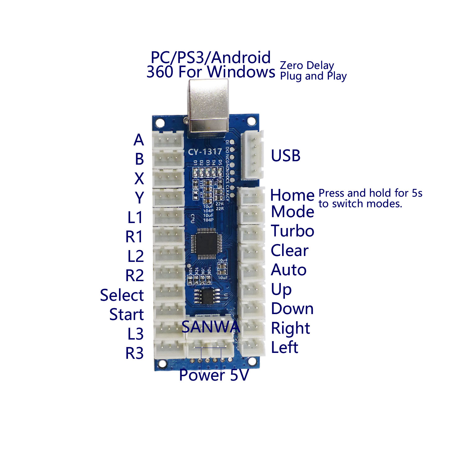 ตัวเข้ารหัส USB สำหรับเครื่องเ - Raspberry Pi Retropie บทวิจารณ์และราคา