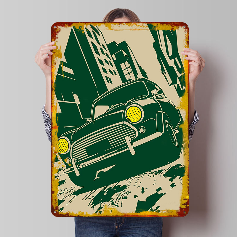 ป้ายโลหะวินเทจแบบกำหนดเองลายรถ - Retro Gaming Uk บทวิจารณ์และราคา