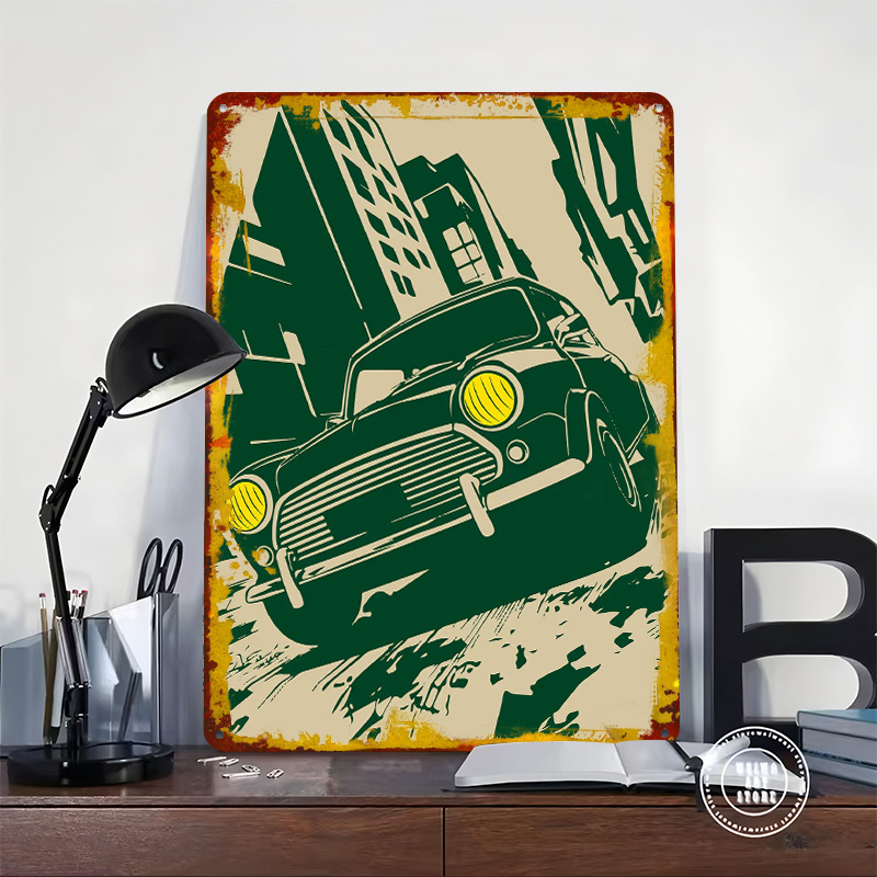 ป้ายโลหะวินเทจแบบกำหนดเองลายรถ - Retro Gaming Uk บทวิจารณ์และราคา