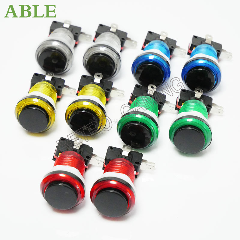 12Pcs 6สี28มม.หลุม5V/12V LED P - Retro Gaming Shop บทวิจารณ์และราคา