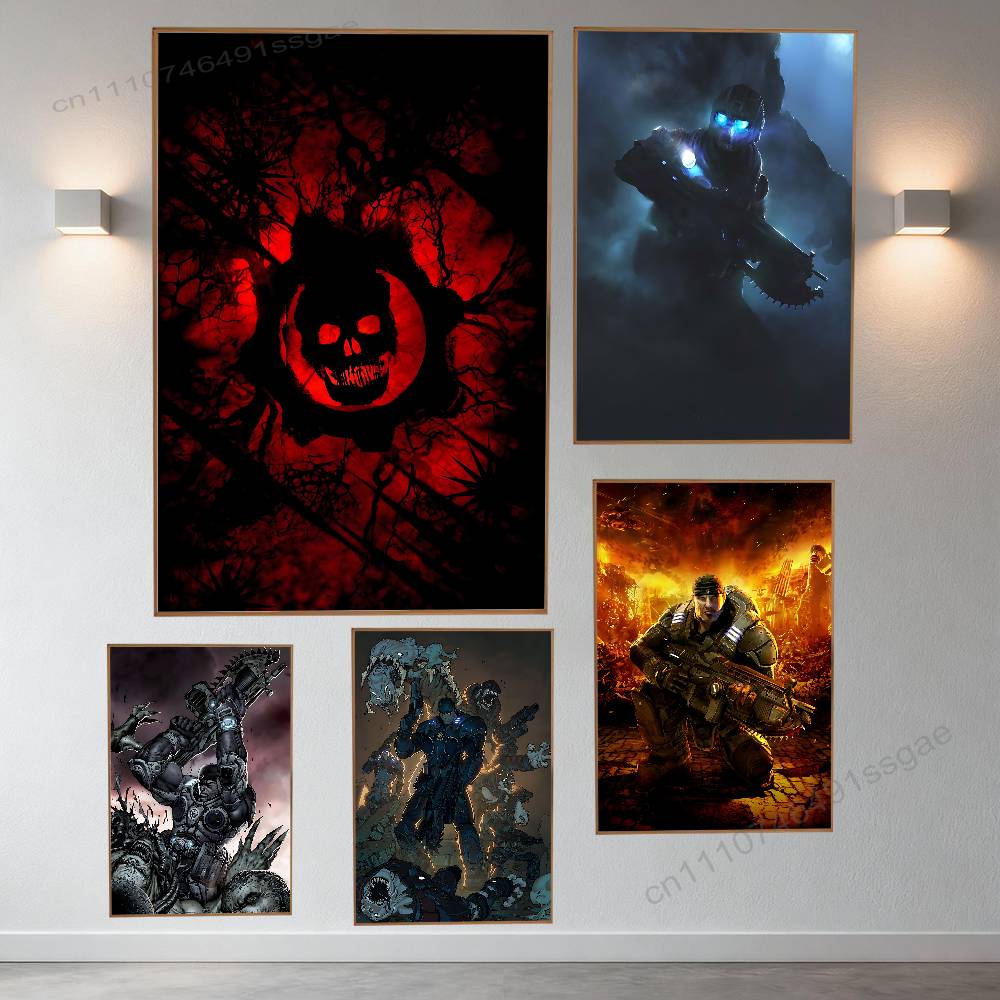 เกม G-Gears of W-War โปสเตอร์ส - Retro Gaming Art บทวิจารณ์และราคา