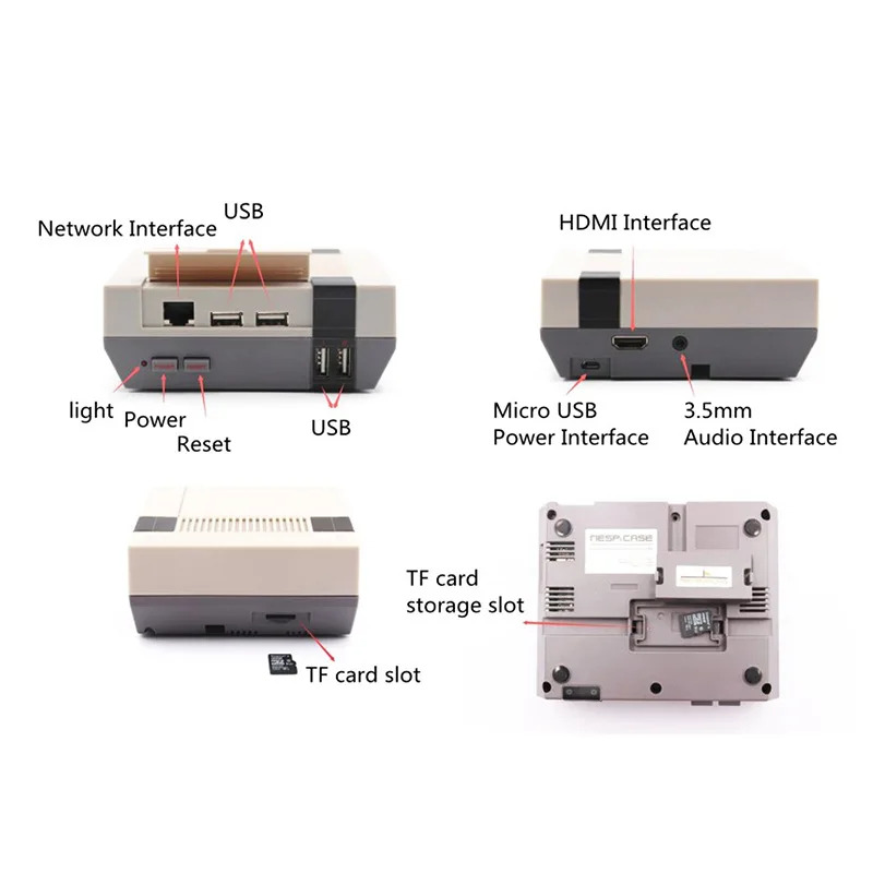 เคสเนสปี+ ใช้ได้กับราสเบอร์รี่ - Raspberry Pi Retropie บทวิจารณ์และราคา