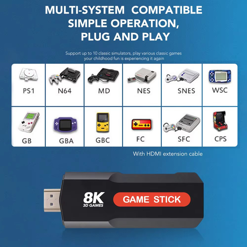 X2 เกมสติ๊ก HD 4K 8K 3D คอนโซล - Raspberry Pi Retropie บทวิจารณ์และราคา