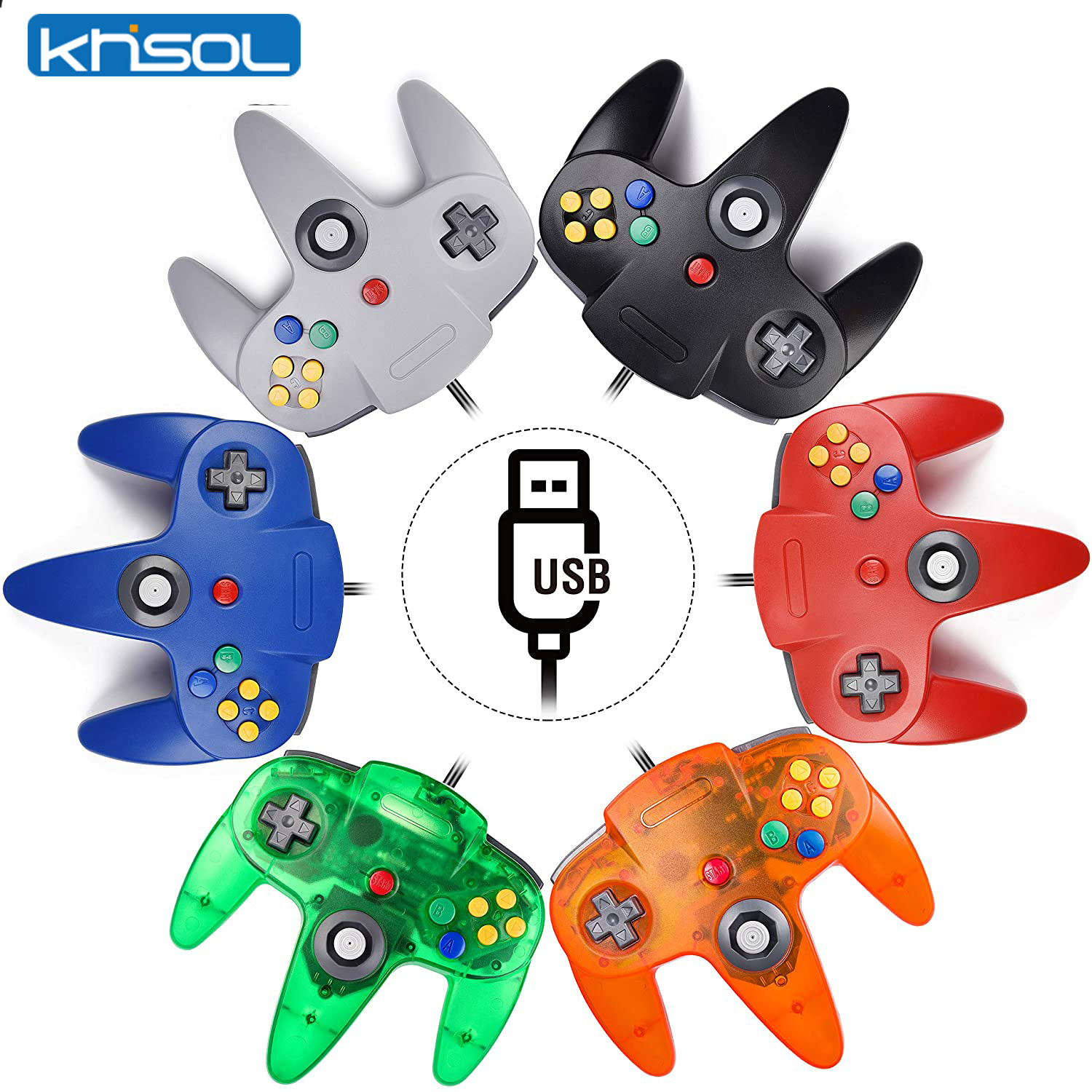 N64 Controller คลาสสิก USB แบบ - Retro Gaming Joystick บทวิจารณ์และราคา