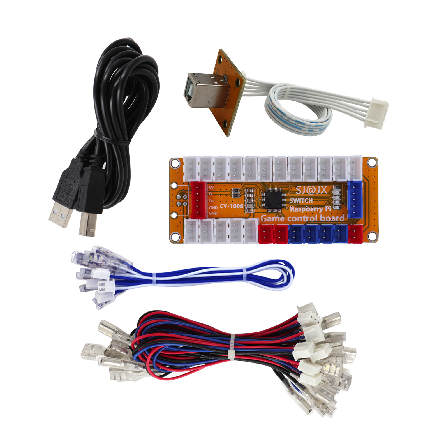 ตัวเข้ารหัส USB แบบ 5 in 1 Zer - Raspberry Pi Retropie บทวิจารณ์และราคา